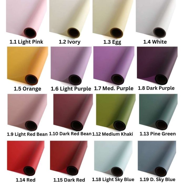 Korean Wrapping Paper thin styles